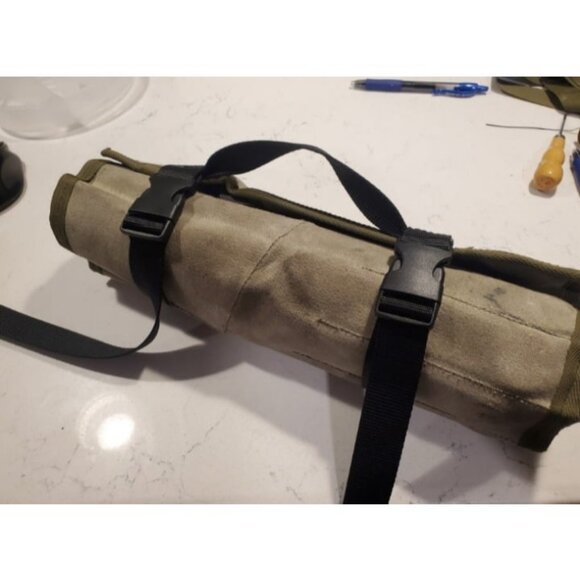 Wrench Roll Organizer Metric & SAE Roll Up Tool Pouch Bag Handmade, Heavy Weight - Picture 2 of 2